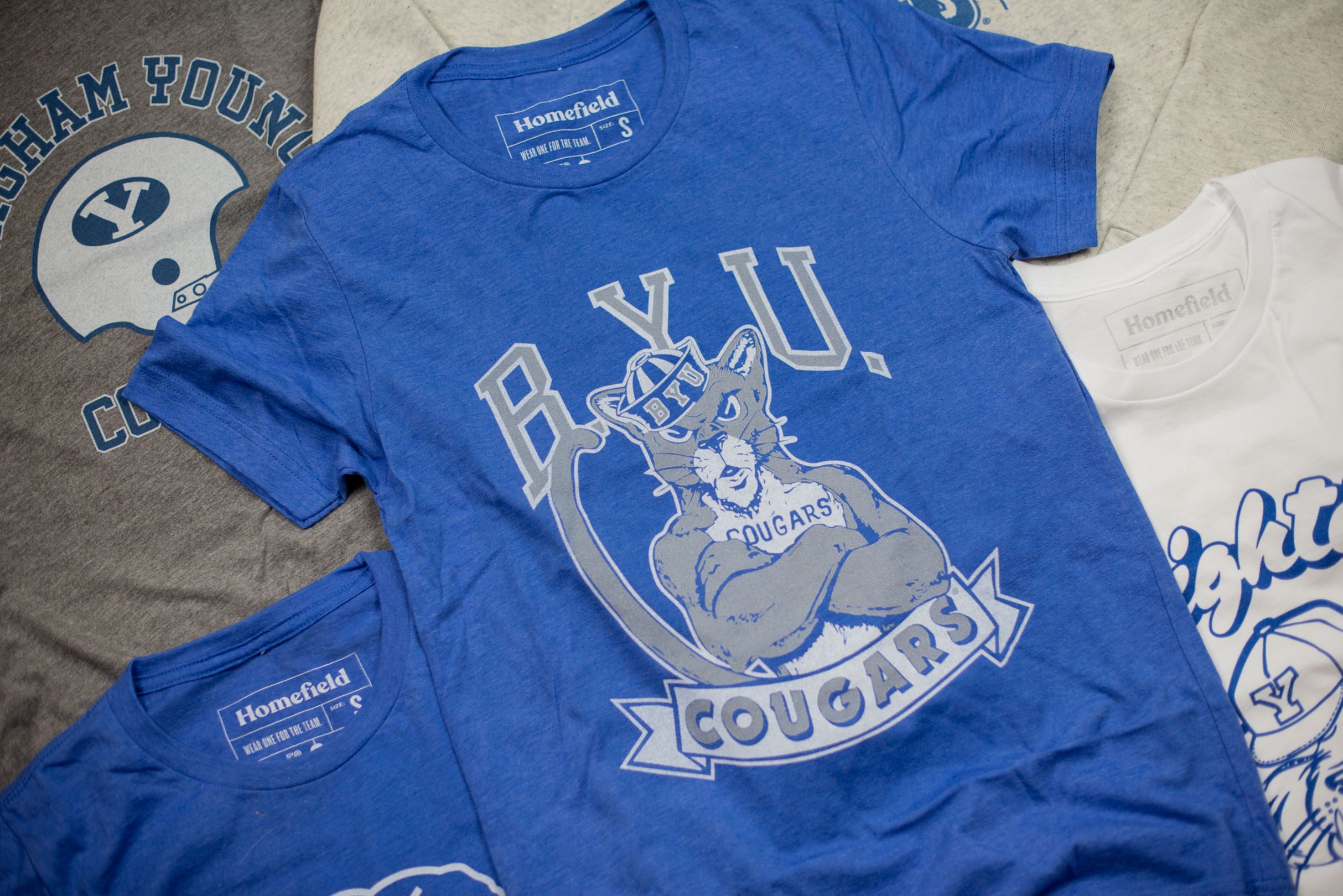Vintage BYU Cougars Apparel: Shirts and Sweatshirts | Homefield