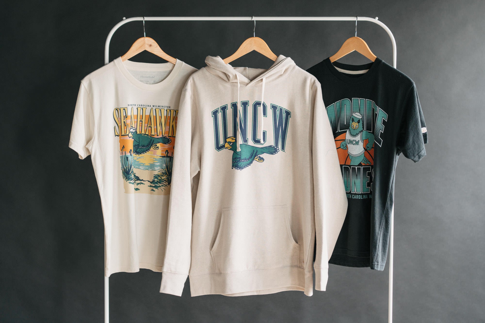 Vintage UNC Wilmington Tees, Crewnecks, Hoodies Homefield