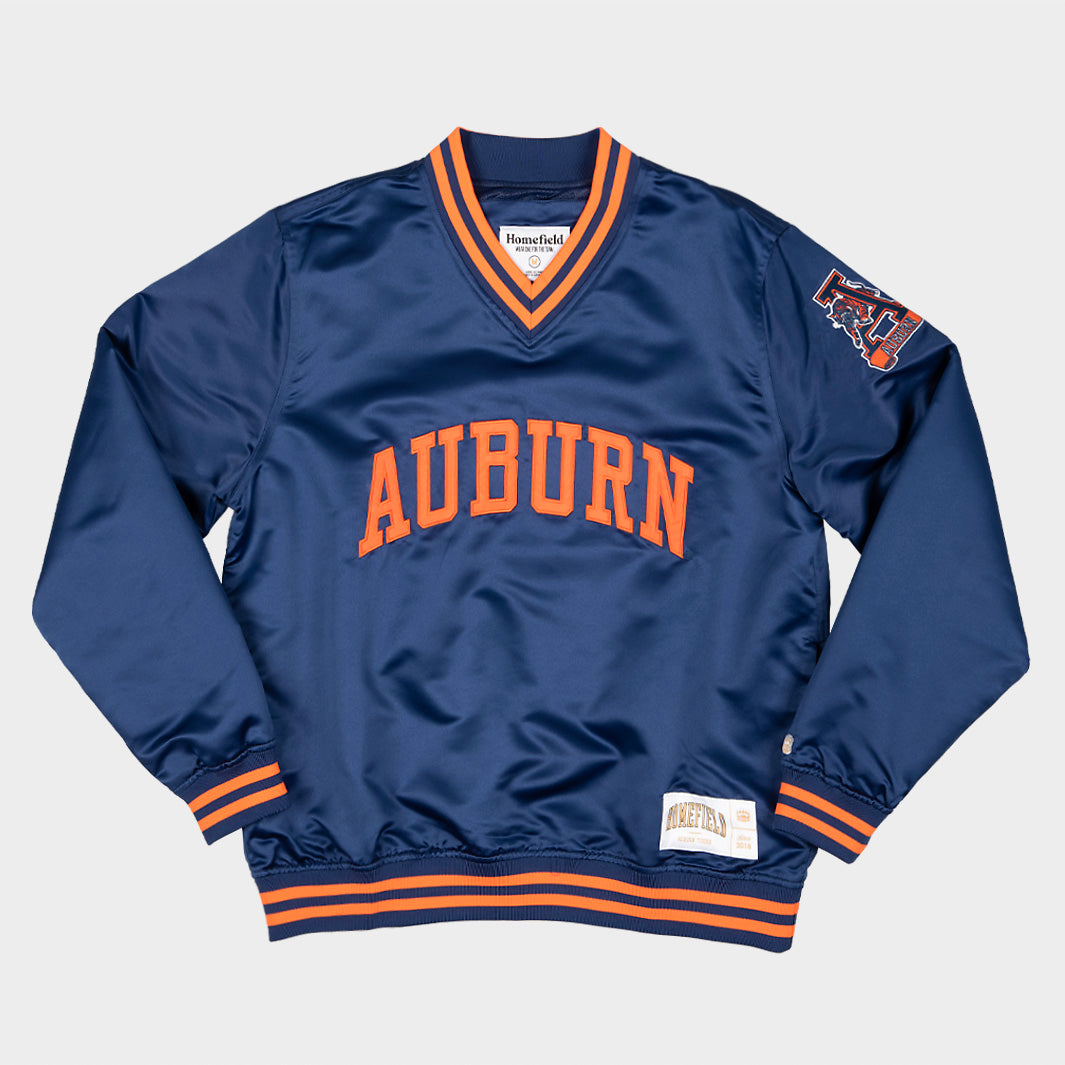 Vintage Auburn Tigers - Sweat-shirt ras du cou bleu marine petit - France Vintage Auburn Tigers - Sweat-shirt ras du cou bleu marine petit - France