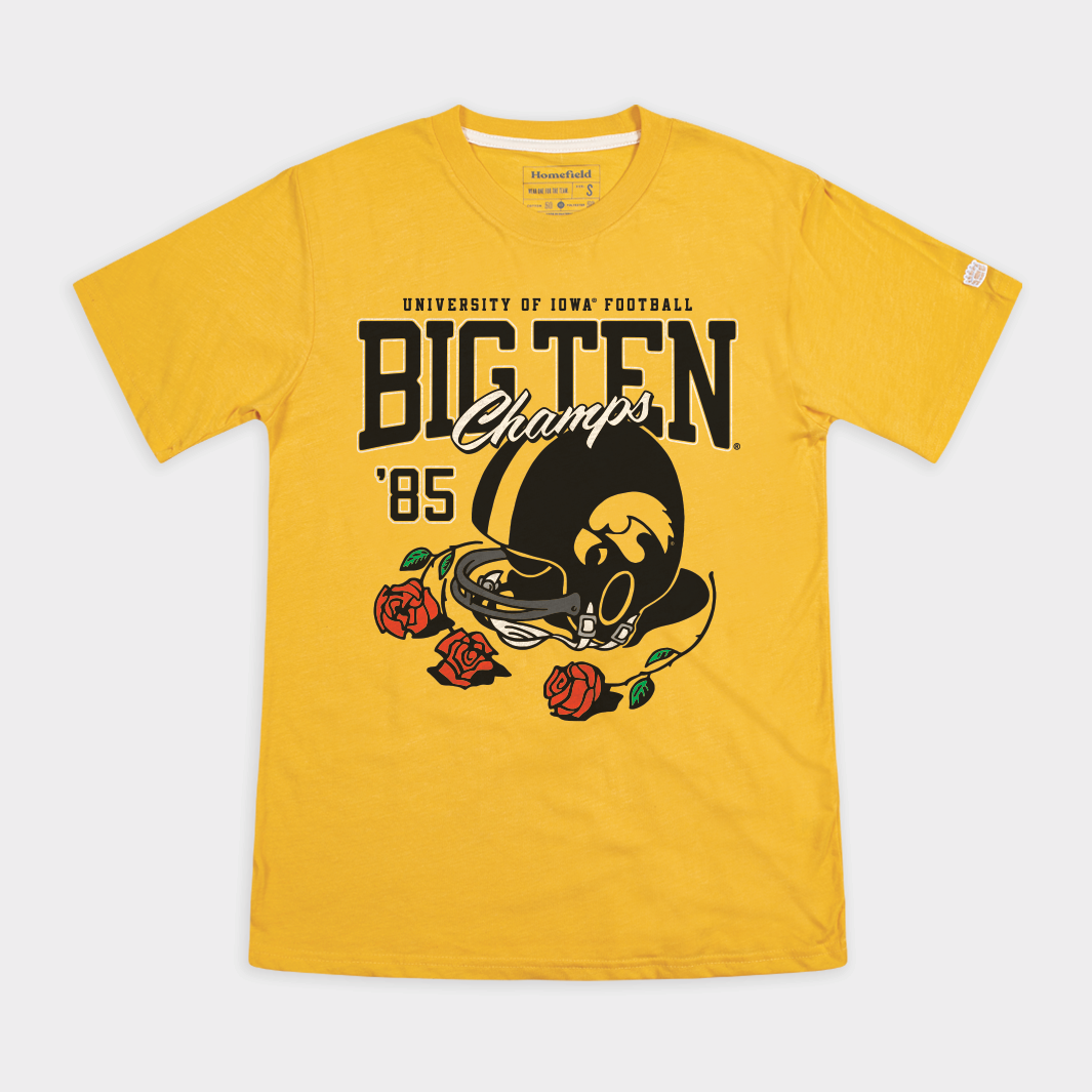 Iowa Football 1985 Big Ten Champions Tee | Homefield