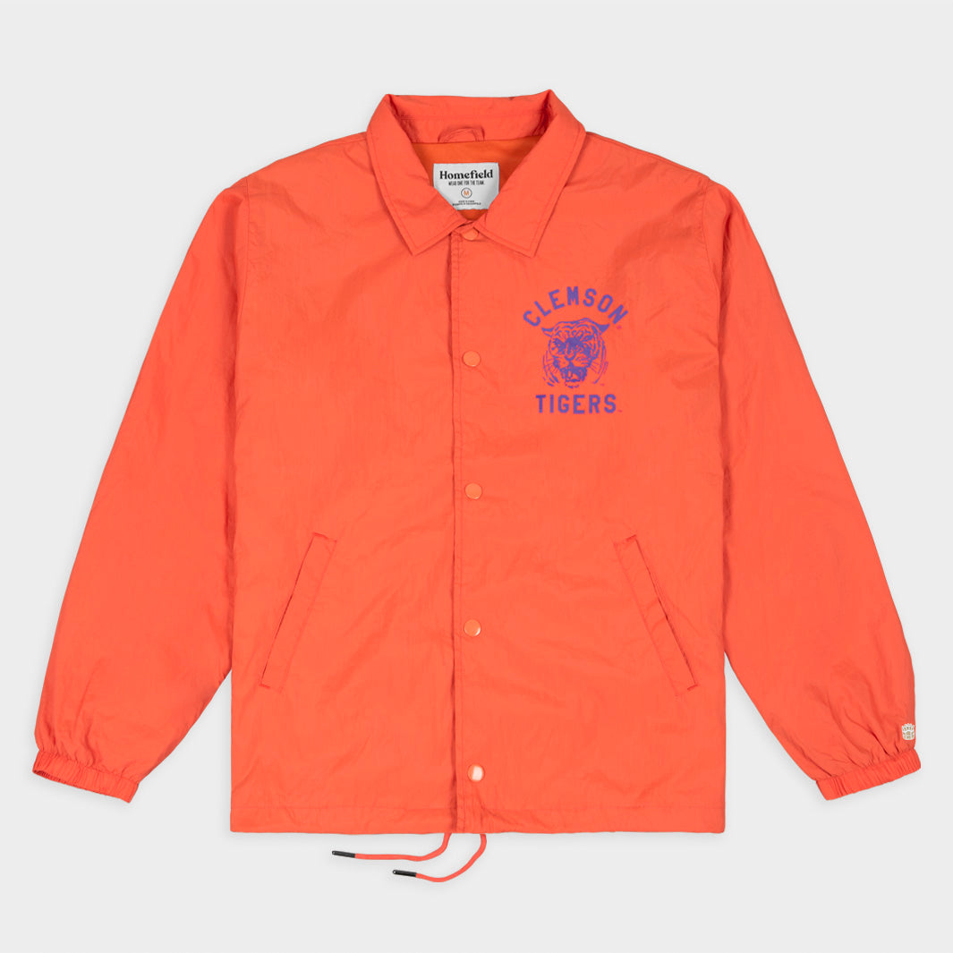 Clemson Tigers Vintage Logo Coaches Jacket | Homefield