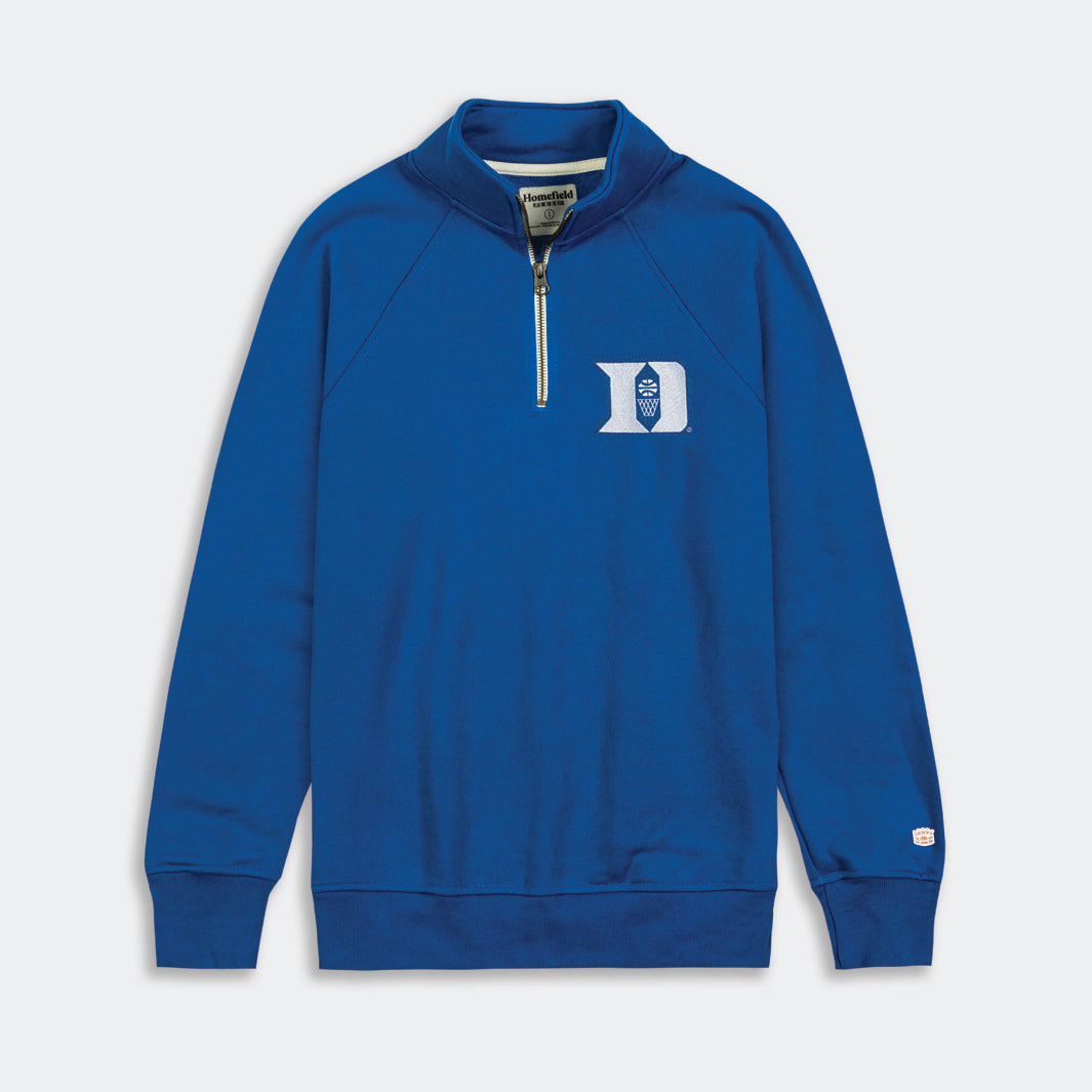 Duke University Basketball Logo Quarter Zip | Homefield