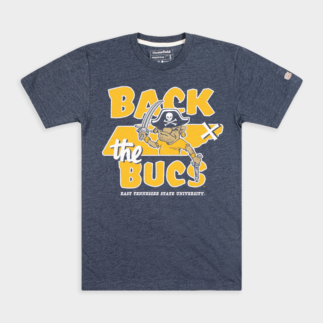 ETSU "Back the Bucs" Tee Homefield