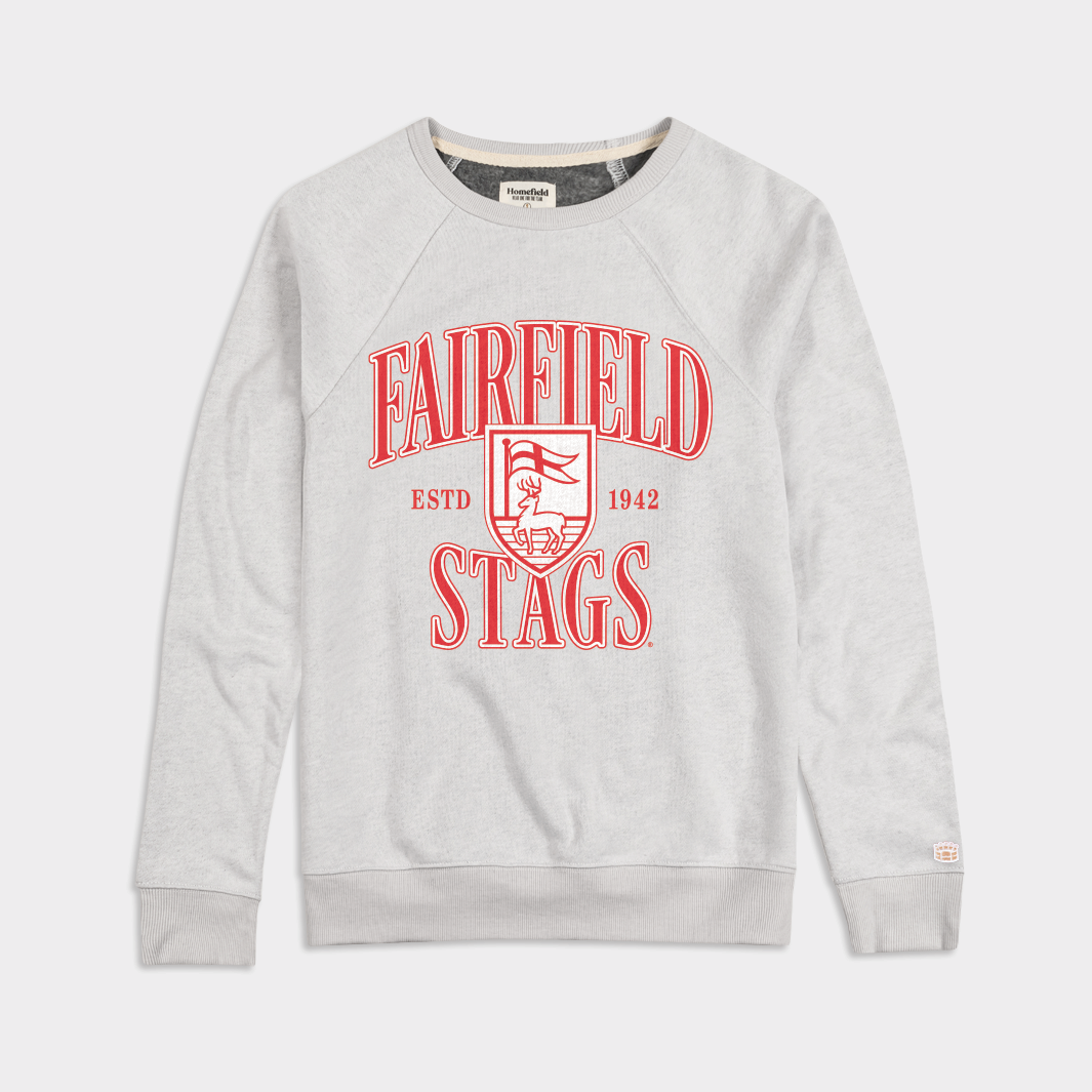 Fairfield Stags Vintage-Inspired Seal Crewneck