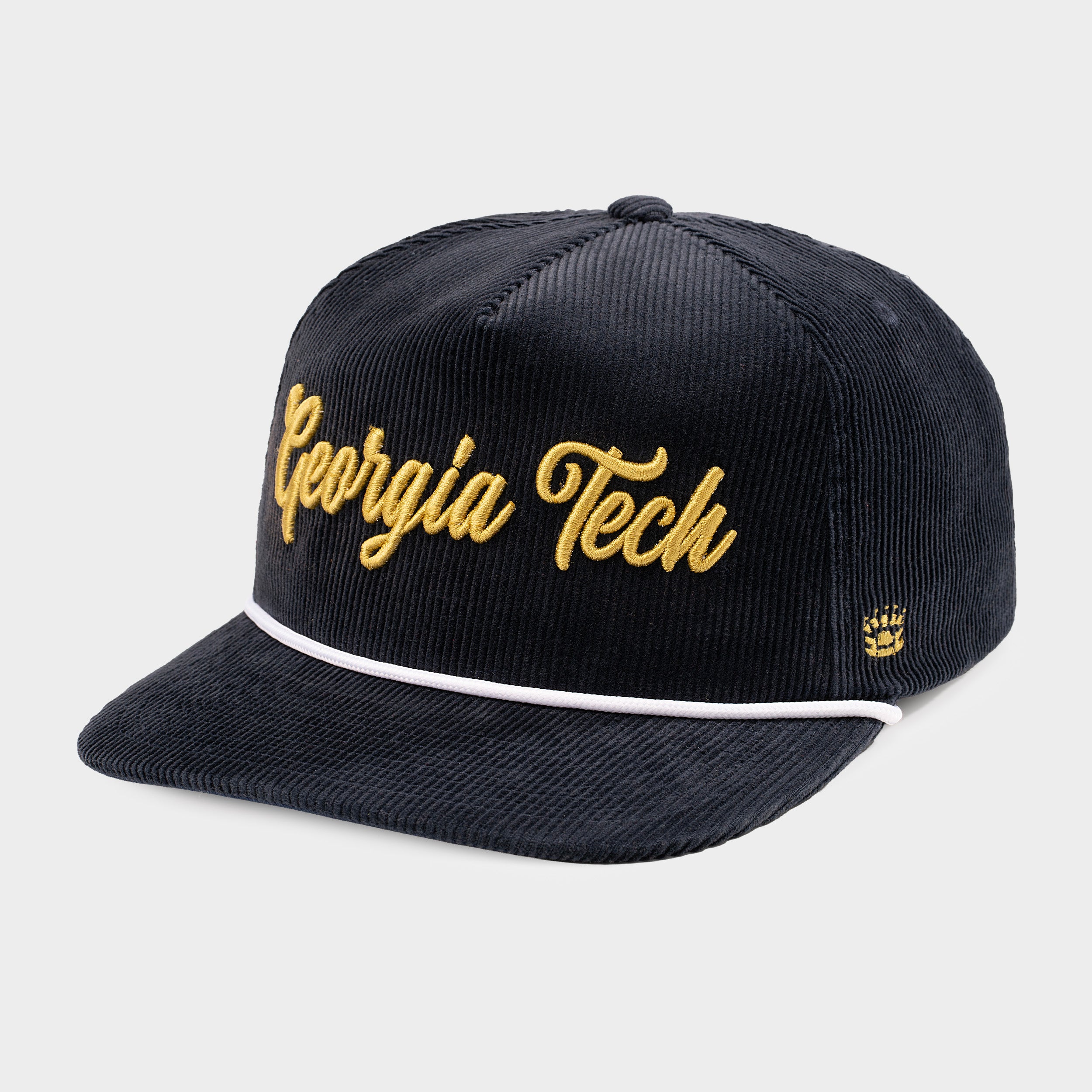 Georgia Tech Retro Script Corduroy Hat | Homefield