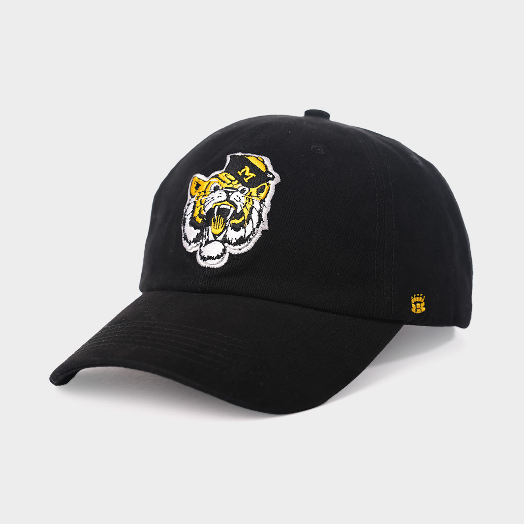 Desert Cactus University Of Missouri Tigers Baseball Hat - Adjustable Cotton Cap With Embroidered Logo (Black)