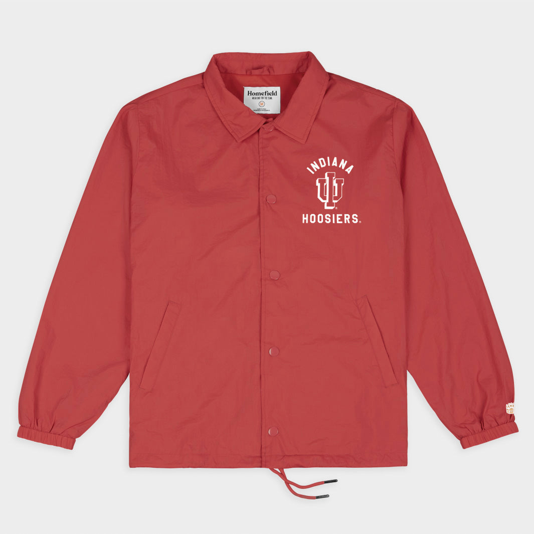 Indiana Hoosiers Classic Trident Coaches Jacket | Homefield