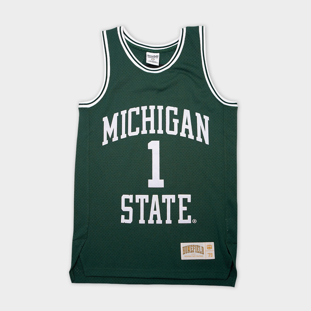 michigan state fan gear Michigan State Men's Basketball 1978-79 Jersey XXL, Homefield, Vintage College Apparel