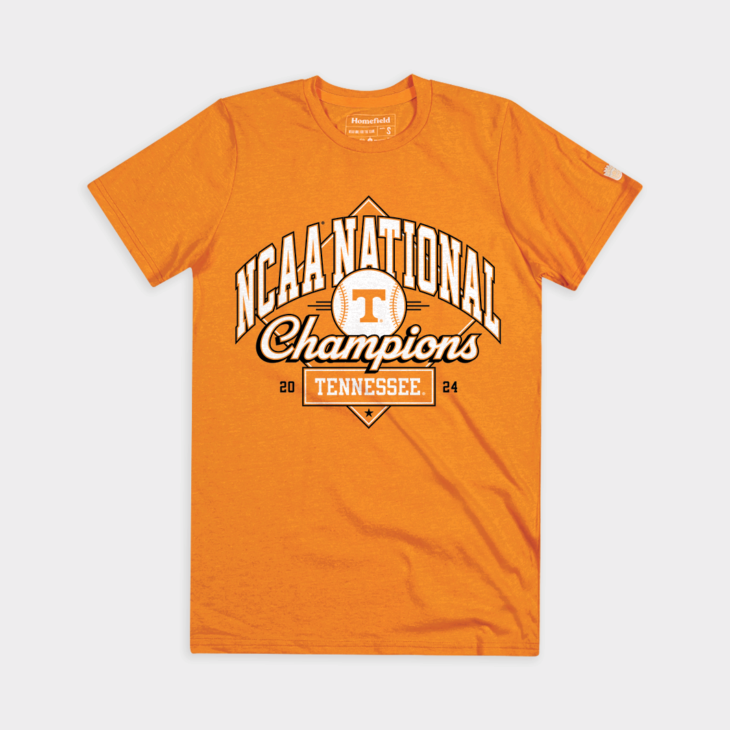 Tennessee Baseball 2024 National Champions Tee | Homefield
