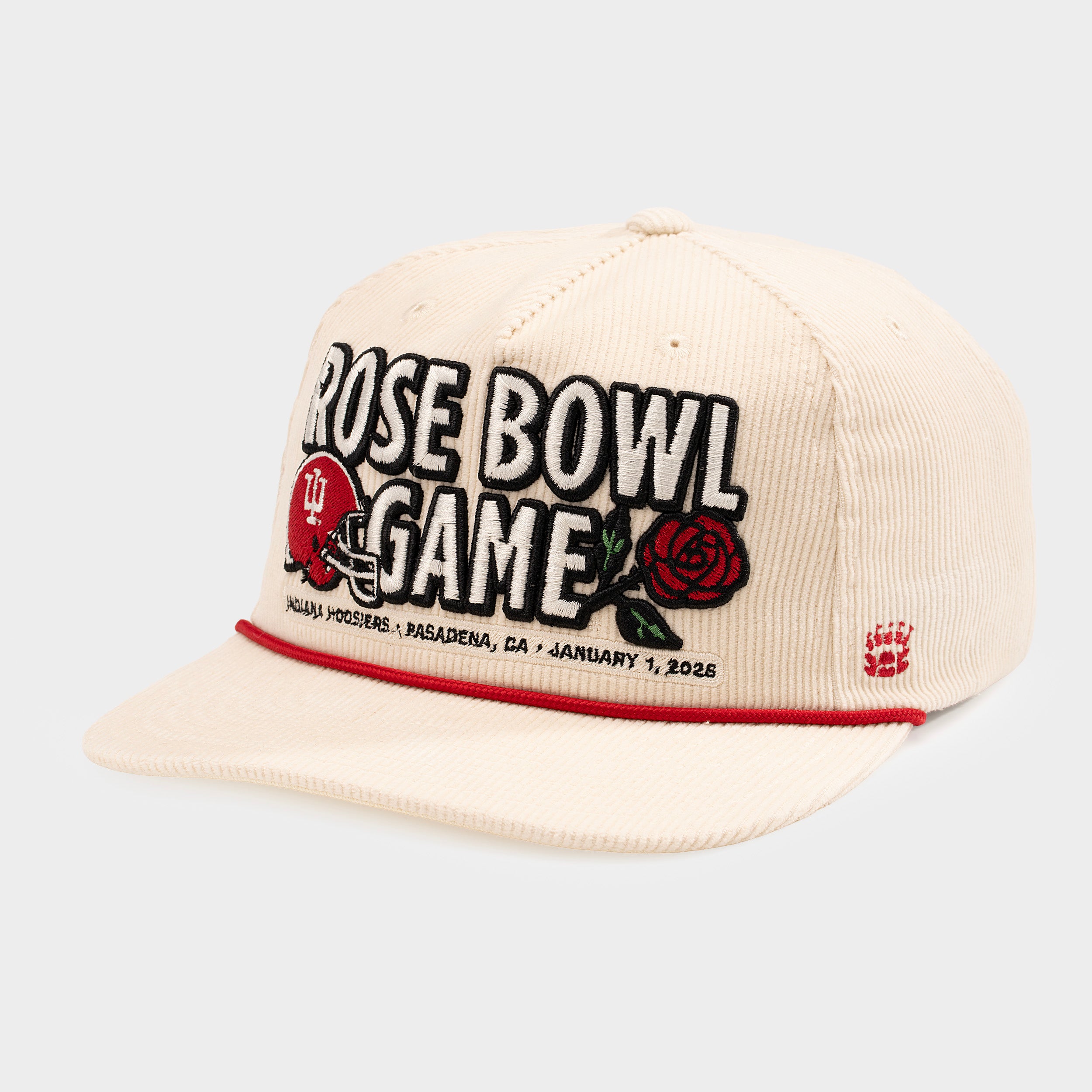 Indiana Hoosiers 2026 Rose Bowl Corduroy Hat | Homefield