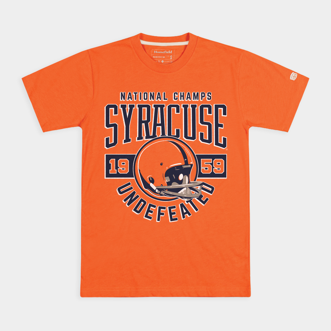 Syracuse Football 1959 Undefeated National Champs Tee | Homefield