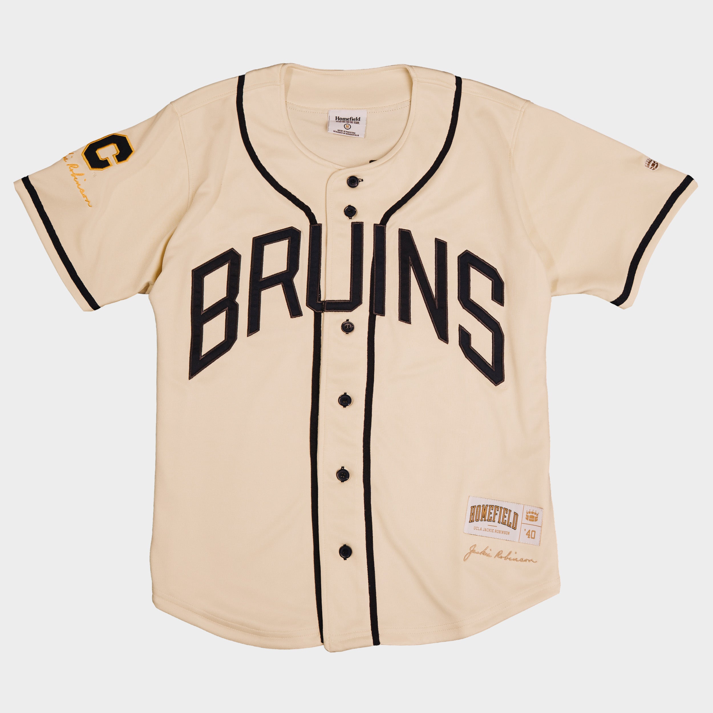 UCLA Jackie Robinson Button Down Baseball Jersey | Homefield