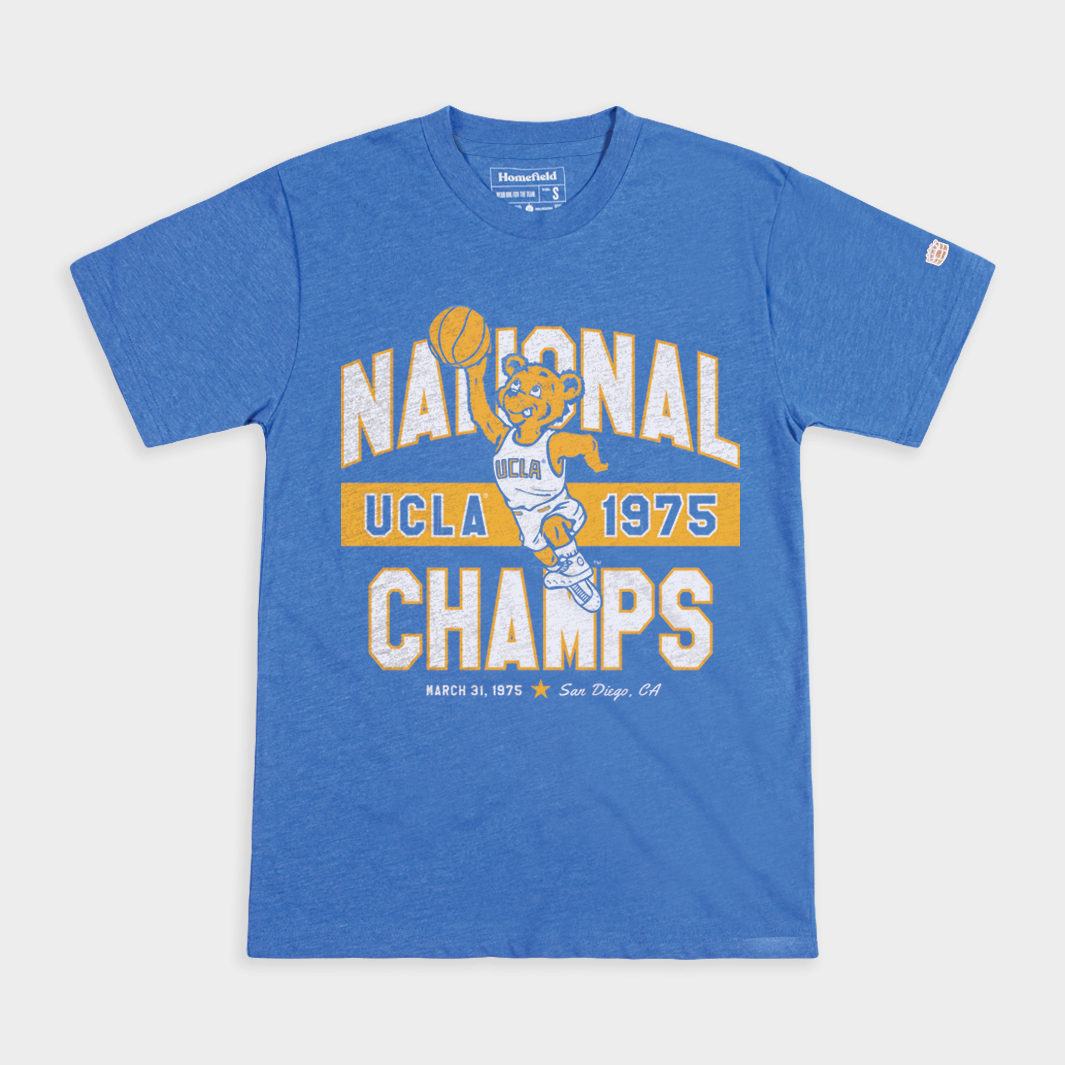 UCLA Men's Basketball 1975 National Champs Tee | Homefield