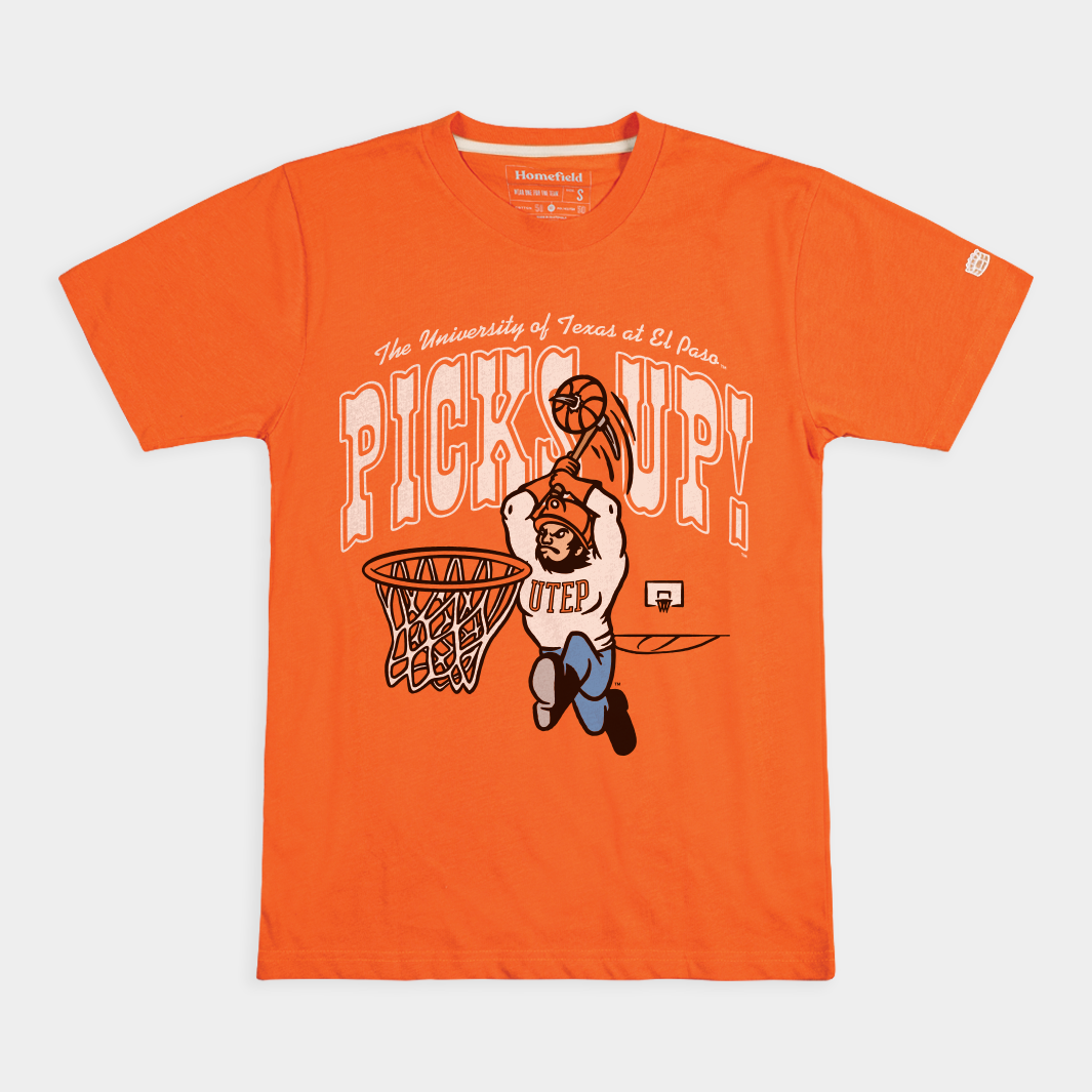 UTEP Basketball "Picks Up!" Tee Homefield