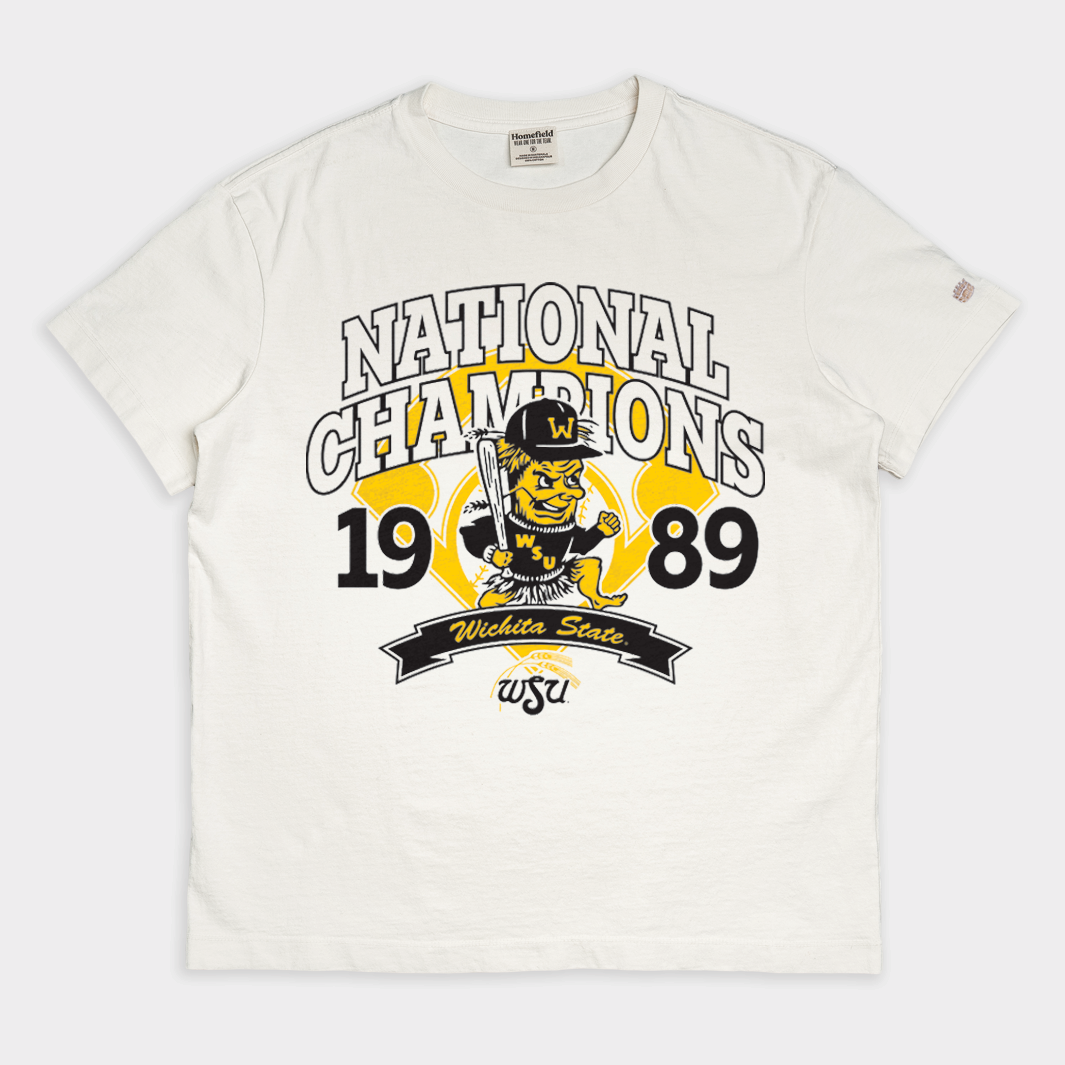 WSU Baseball 1989 National Champs Heavyweight Tee | Homefield
