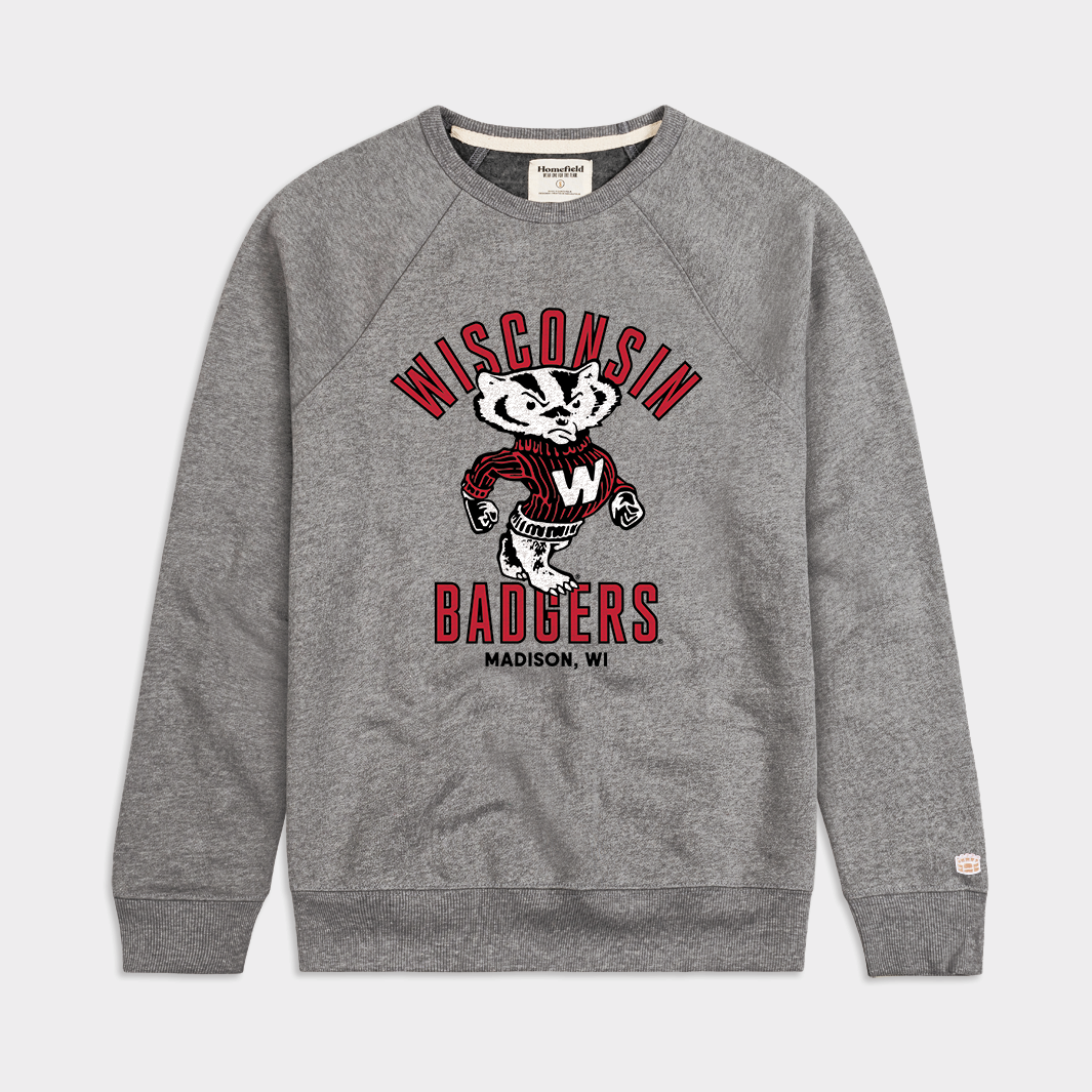 Vintage wisconsin badgers sweatshirt hotsell