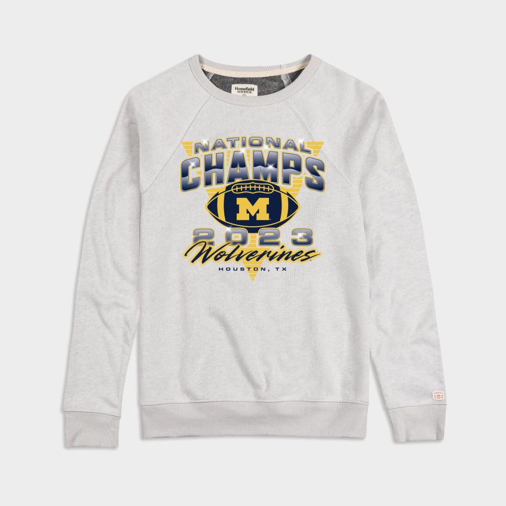 Michigan 2023 Football National Champions Crewneck | Homefield