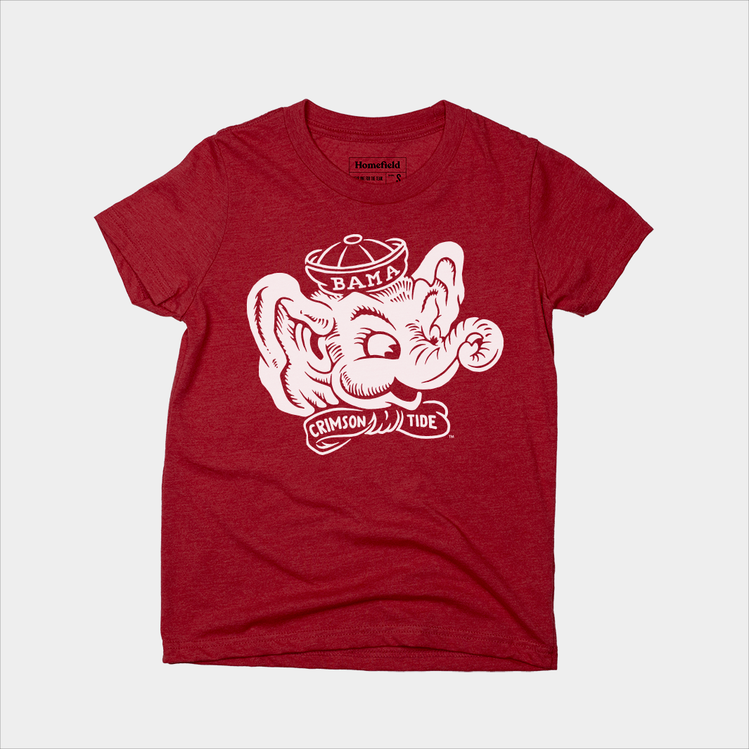 Alabama Vintage Big Al Youth Tee Homefield - Main Image