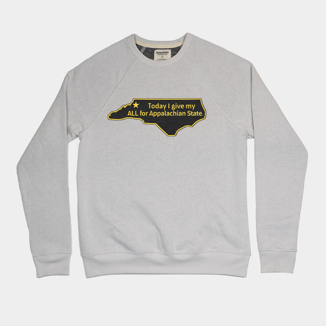 Appalachian State Mountaineers Mom T-Shirt - Proud Parent Tee In Athletic Heather, Large | Show Your App State Pride