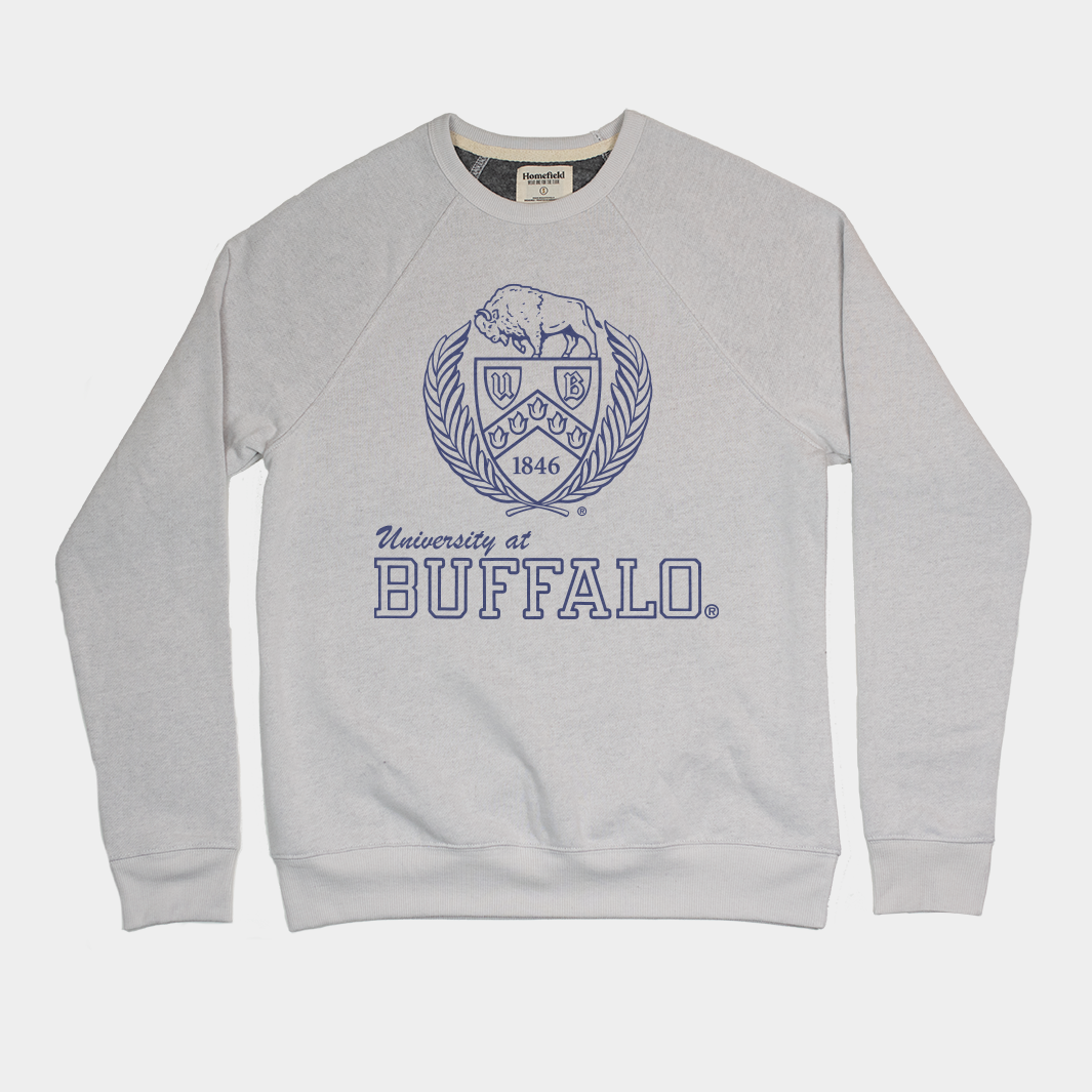 university at buffalo gear University at Buffalo Informal Crest Crewneck