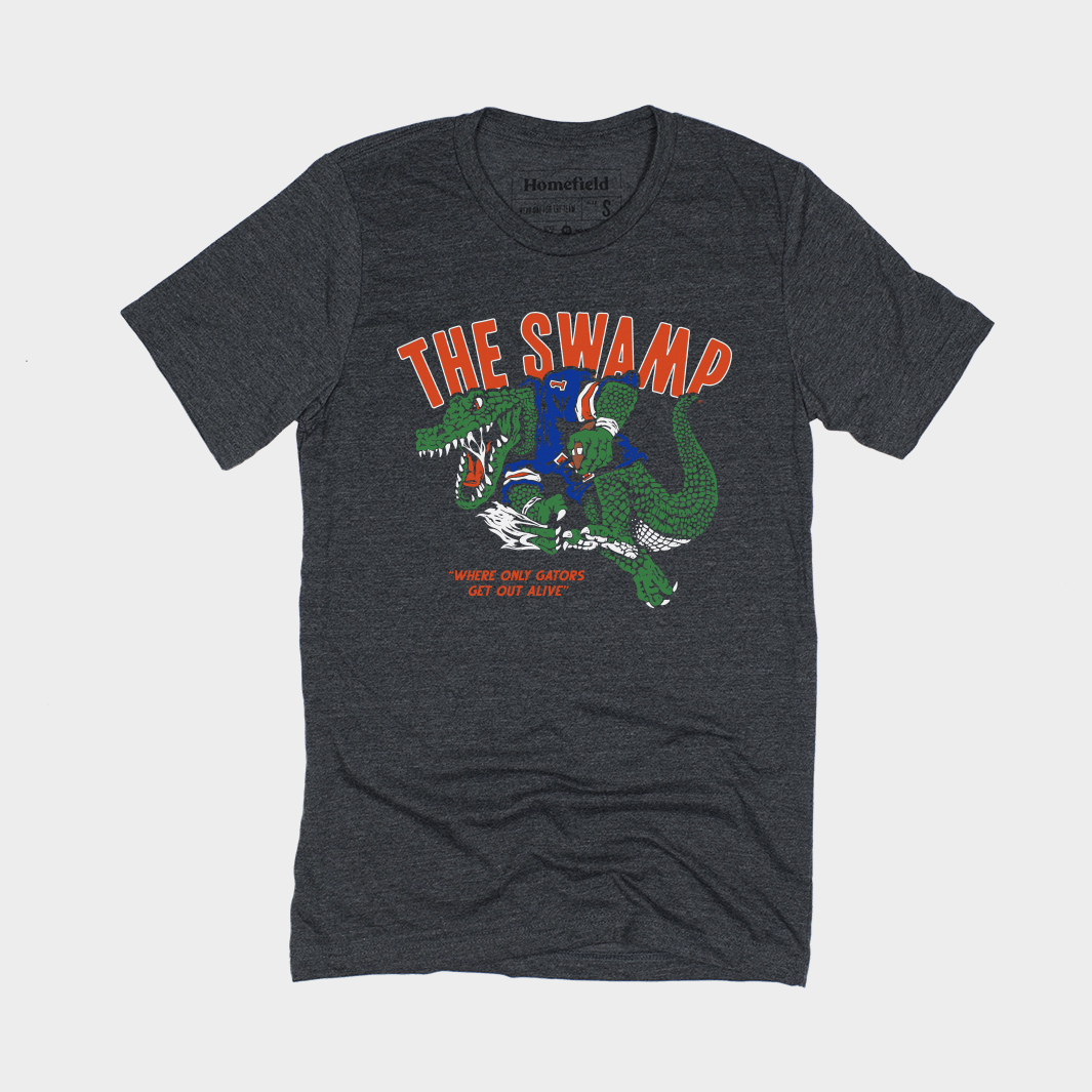 The Swamp Retro Florida Gators Tee Homefield