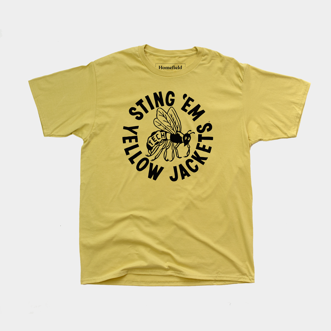 Vintage Georgia Tech Sting 'Em Tee | Homefield