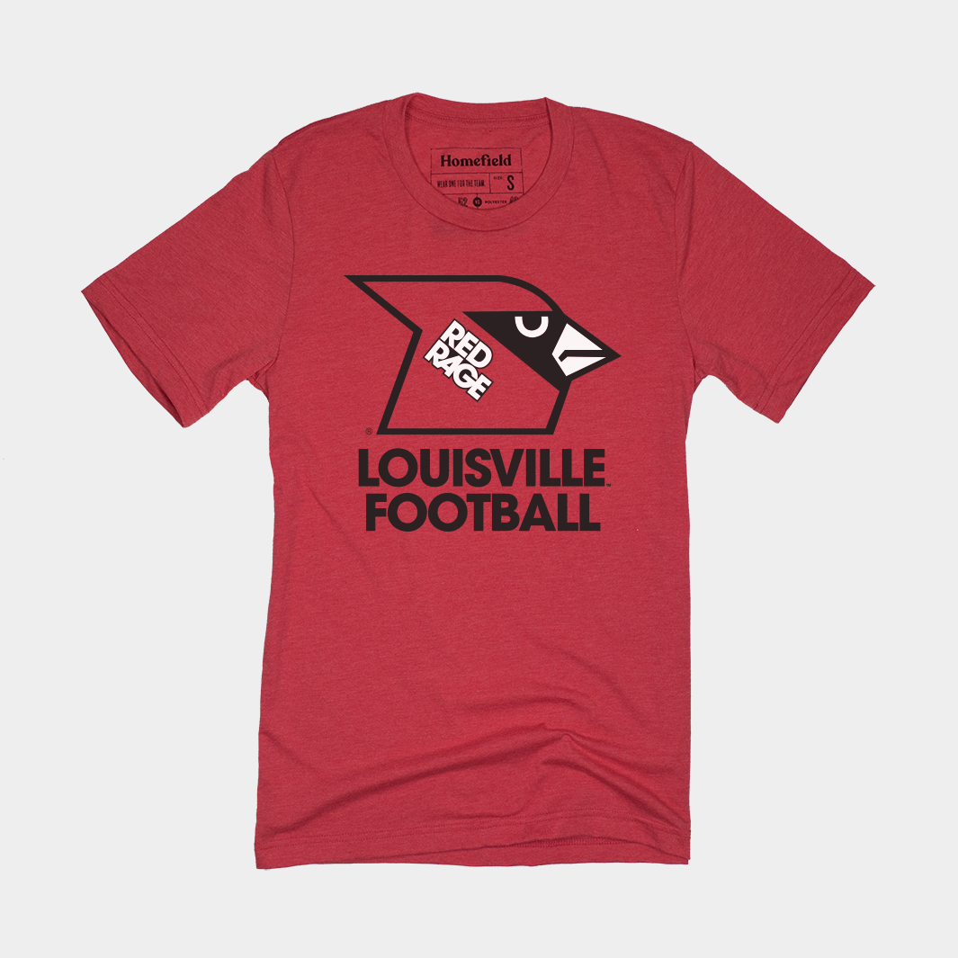  Louisville Kentucky KY Vintage Sports Design Red