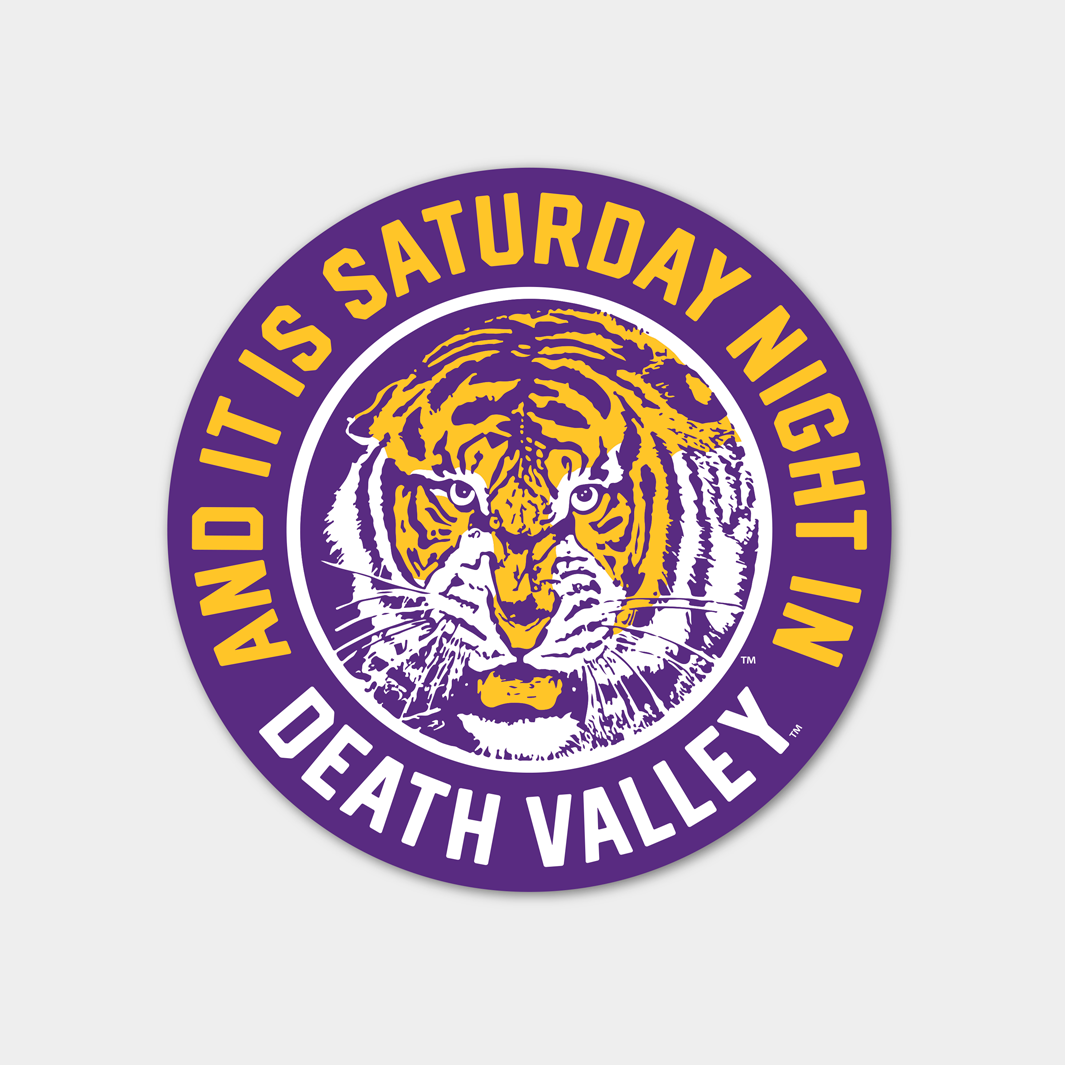 LSU Tigers Decal Sticker - Show Your College Team Pride