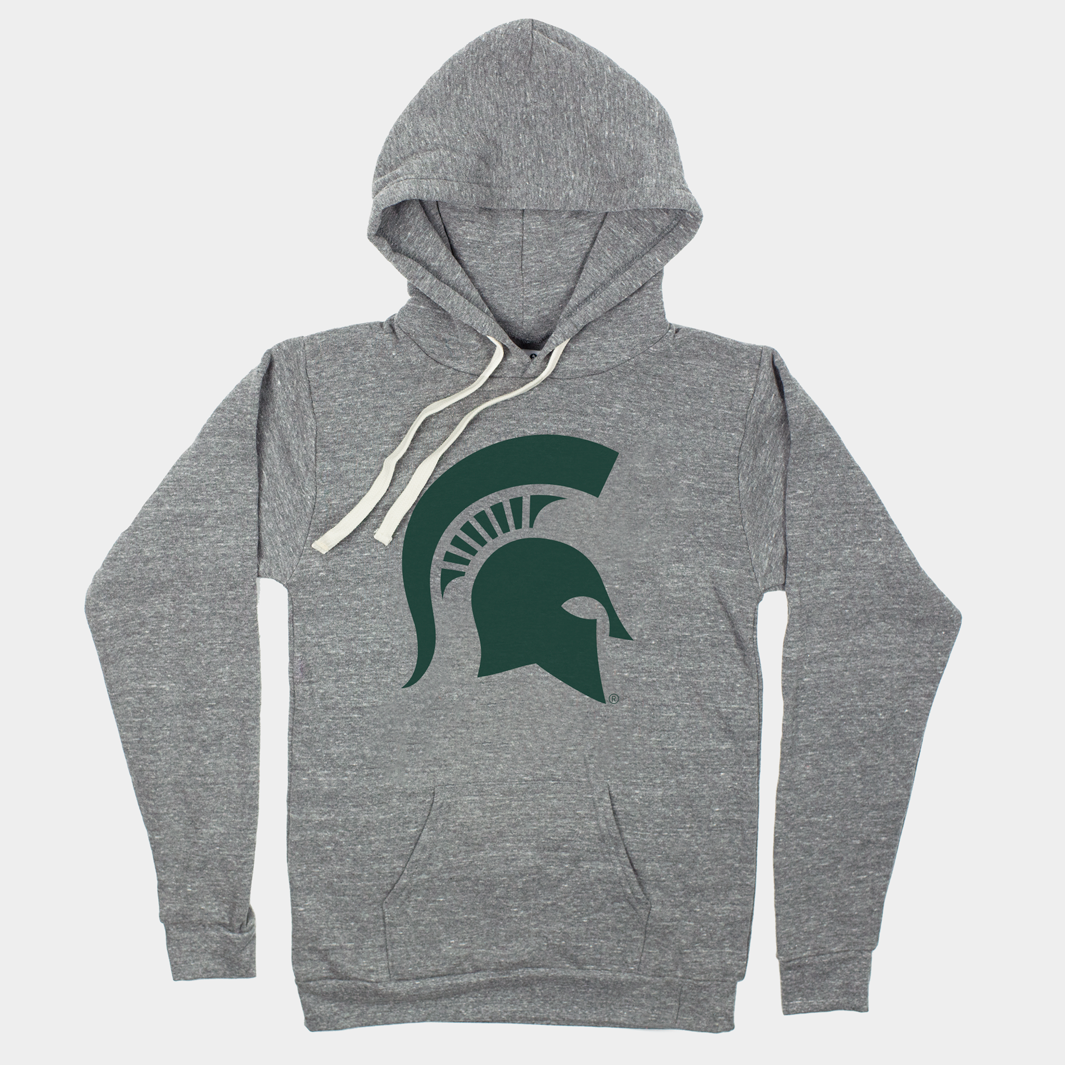 msu spartans gear MSU Spartans Hoodie 3XL / Grey, Homefield, Vintage College Apparel