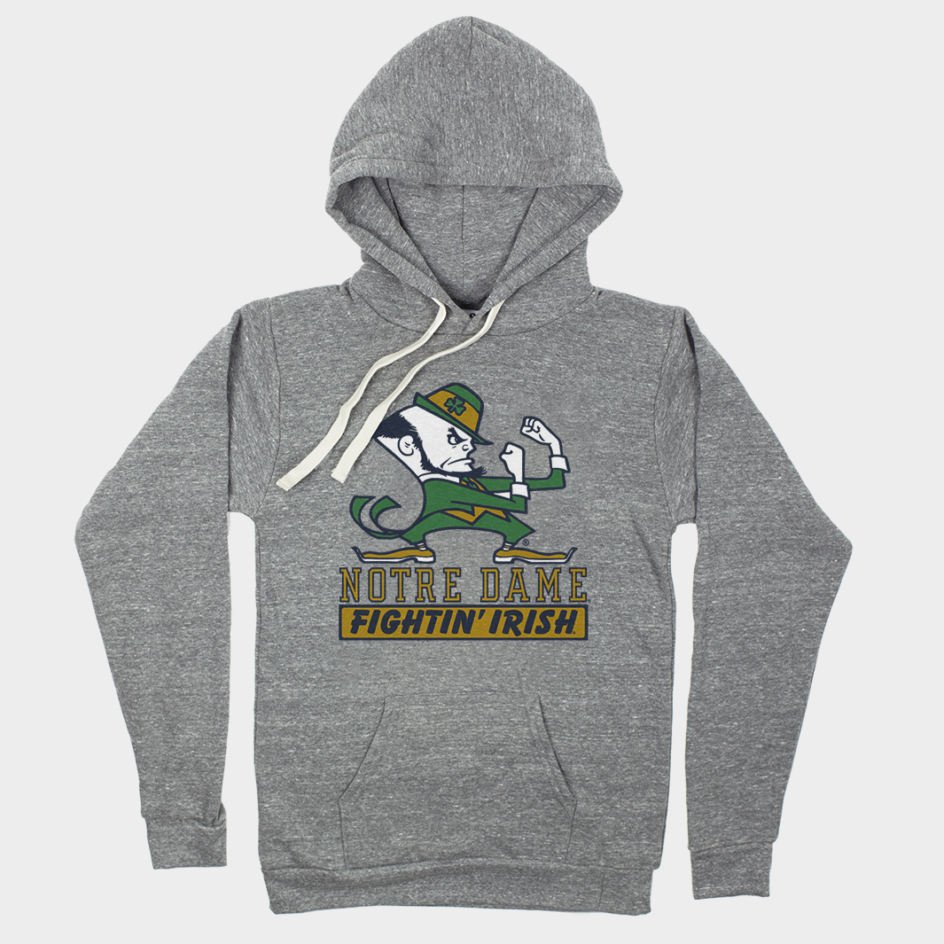 Retro ND Fighting Irish Hoodie Homefield