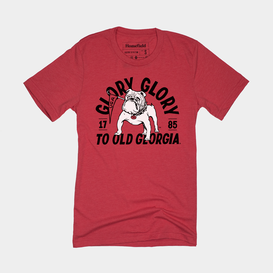 UGA Bulldogs Vintage Rally Song T-Shirt