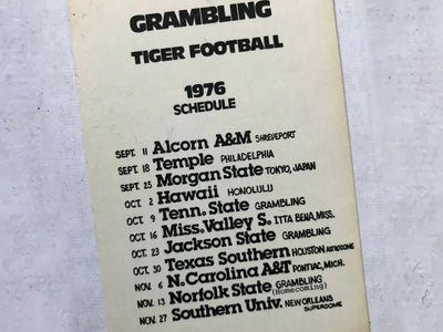 The time Grambling State played a midseason game in Tokyo