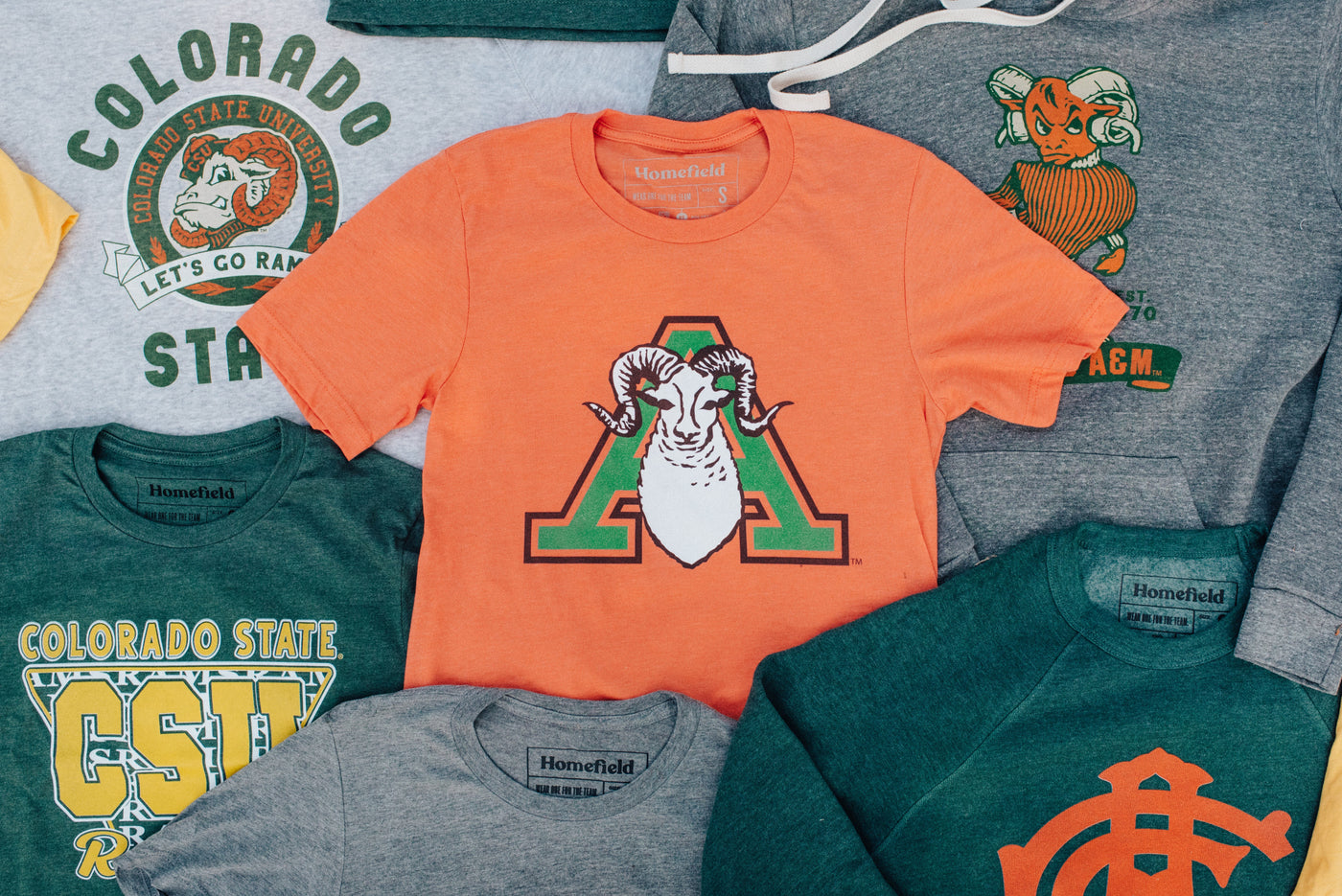 Vintage Colorado State Rams Apparel: Shirts and Sweatshirts | Homefield