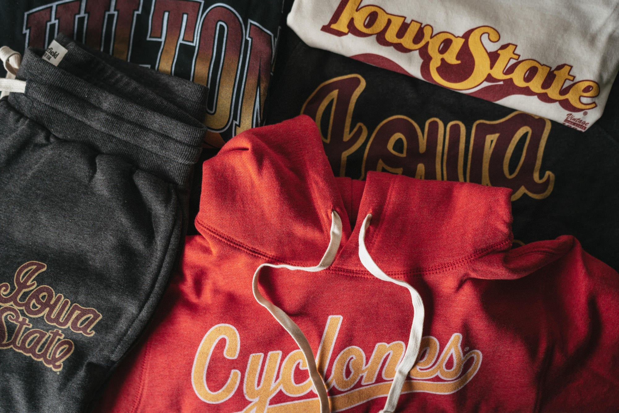Vintage Iowa State Cyclones Apparel: Shirts and Sweatshirts 