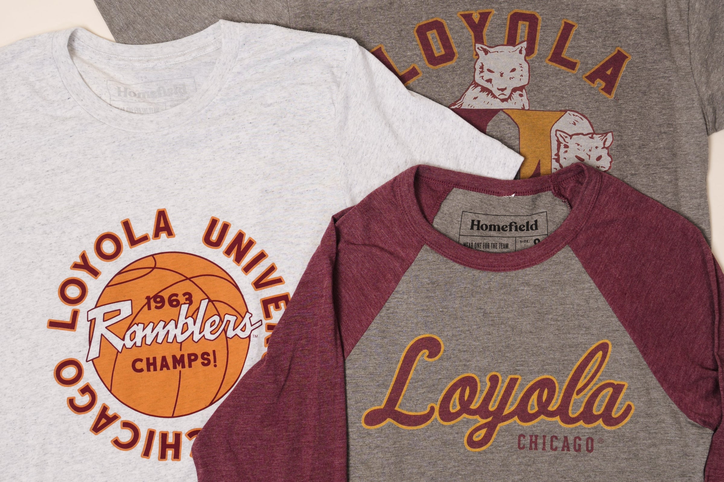 Vintage Loyola Chicago Ramblers Apparel | Homefield