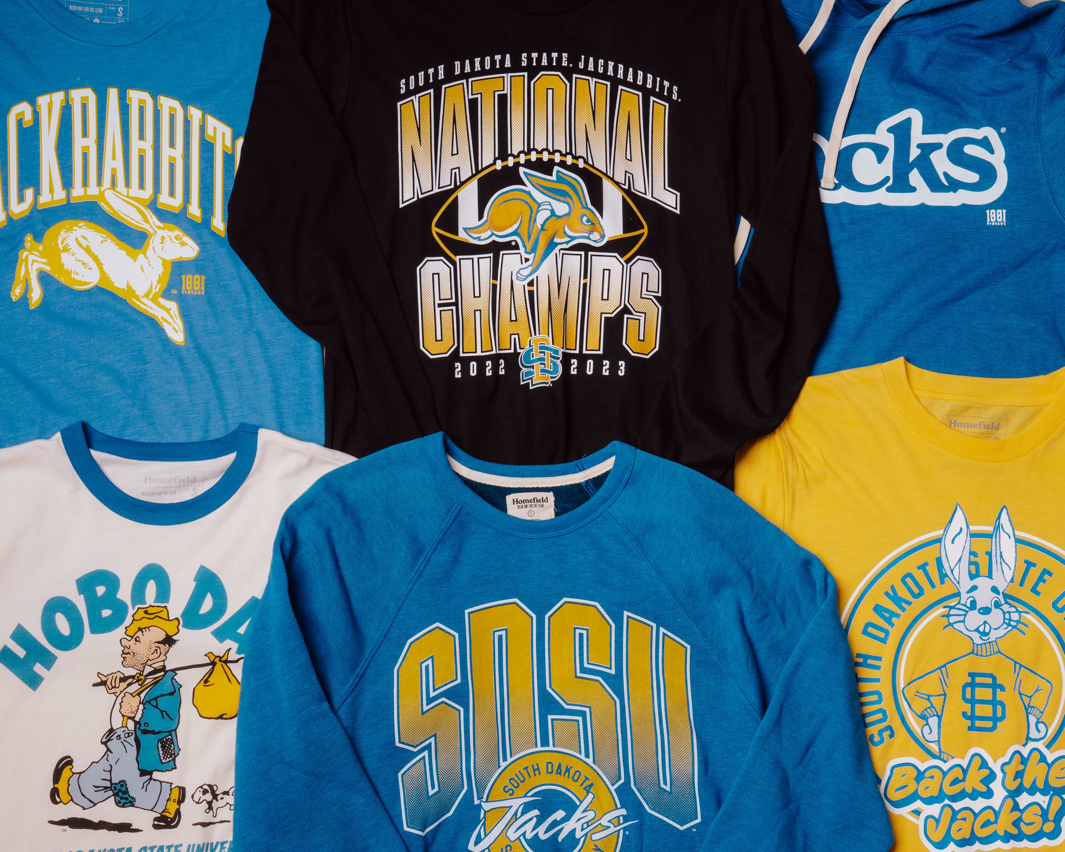 South Dakota State Vintage Football Tees, Sweatshirts | Homefield