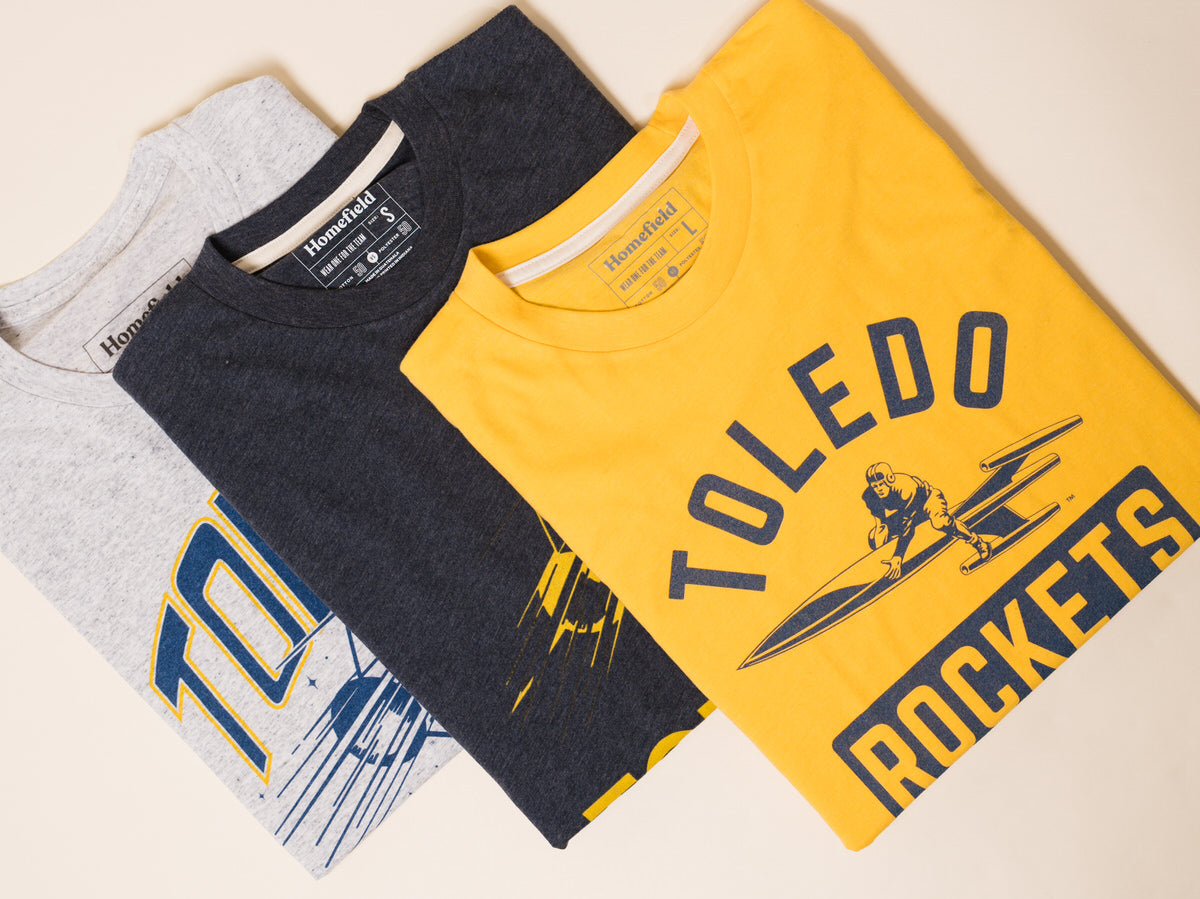 Vintage Toledo Rockets Apparel: Shirts and Sweatshirts | Homefield