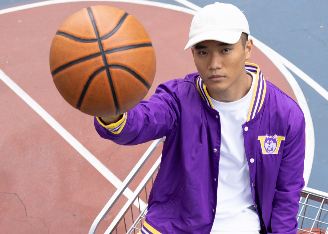 Washington Huskies Vintage Logo Bomber Jacket | Homefield