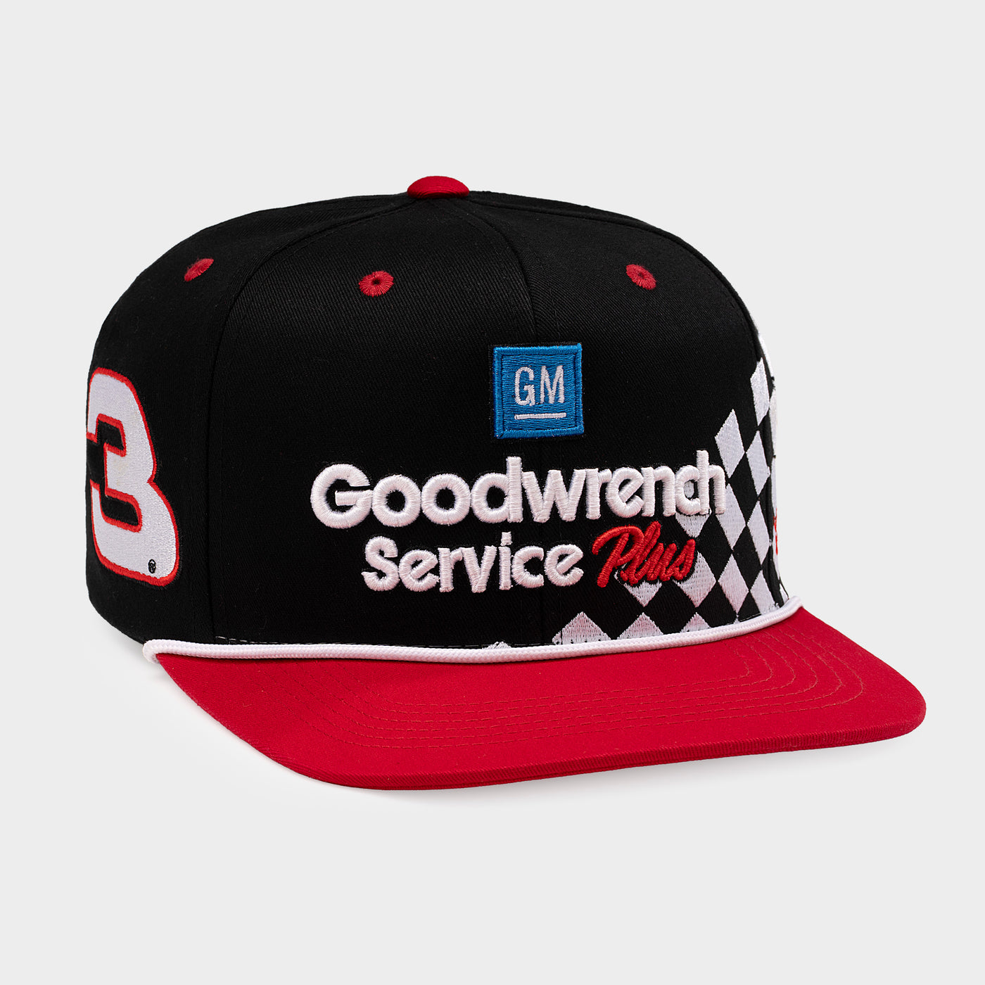 RCR Goodwrench No. 3 Checkered Snapback Hat
