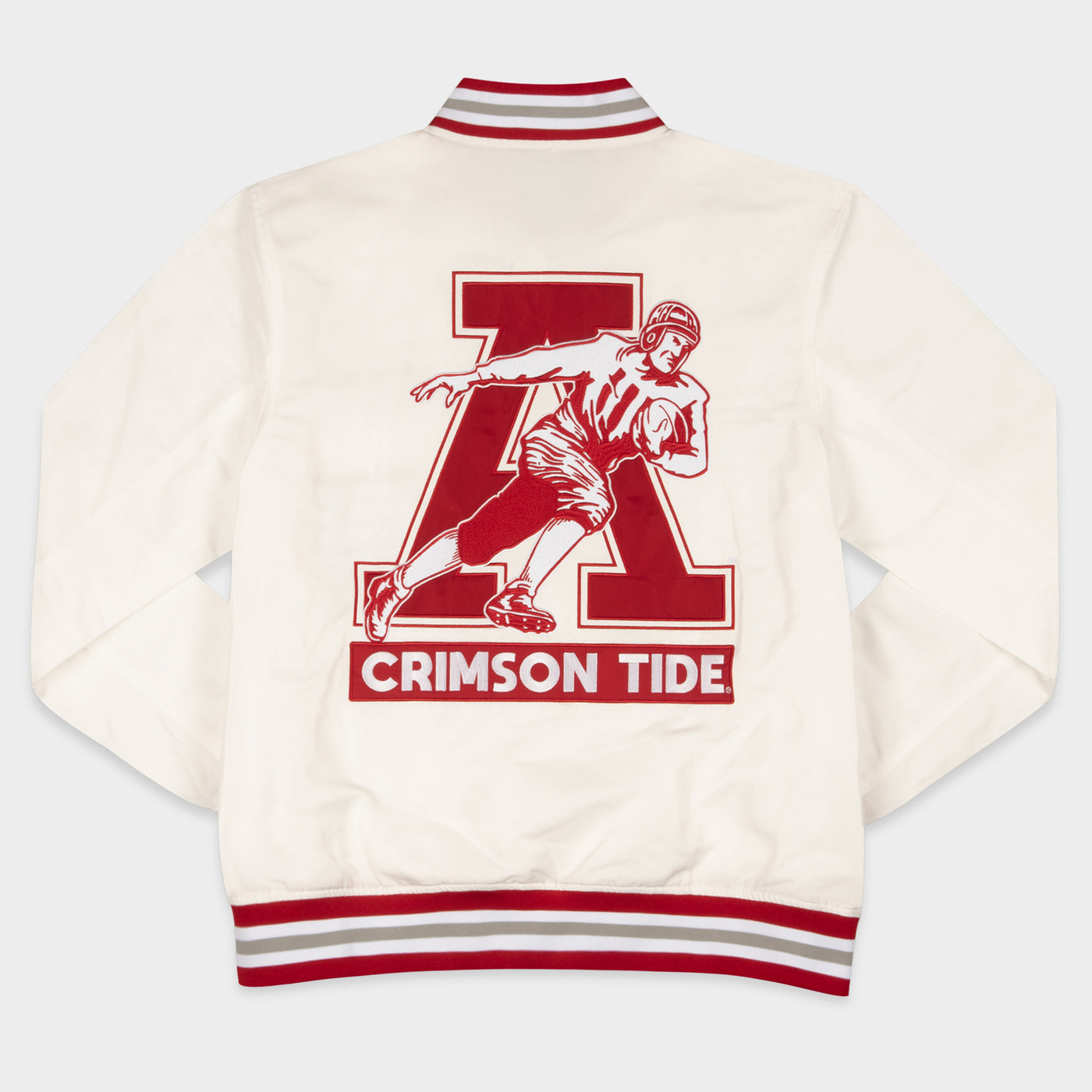 Alabama Crimson Tide Football Championships Whiteout Bomber Jacket
