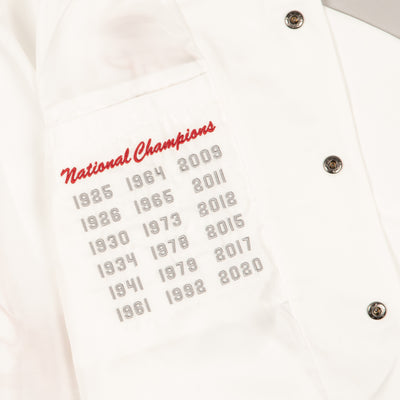 Alabama Crimson Tide Football Championships Whiteout Bomber Jacket