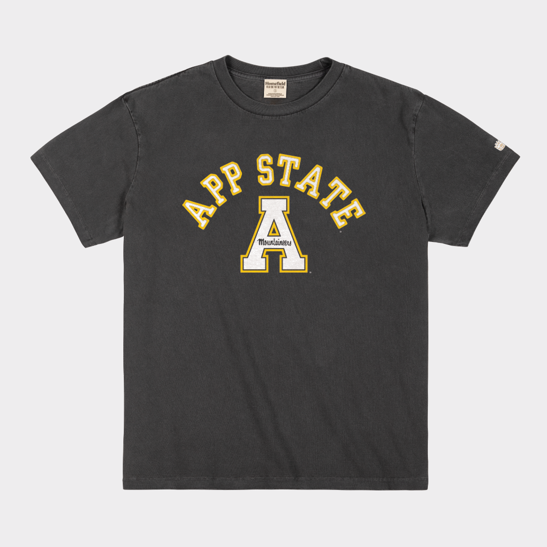 App State Classic Block "A" Heavyweight Tee