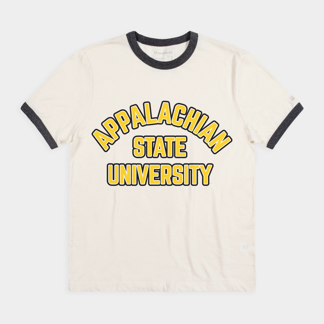 Vintage-Inspired Appalachian State Ringer Tee