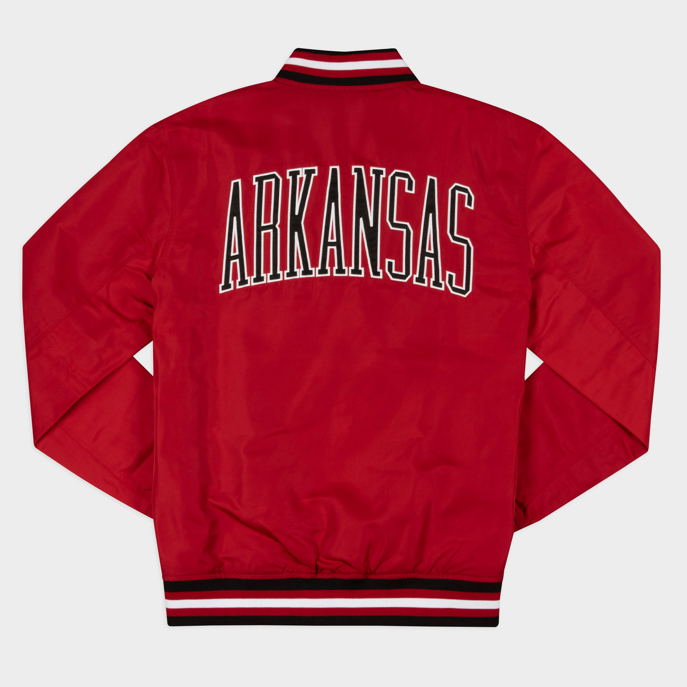 Arkansas Razorbacks Arched Bomber Jacket