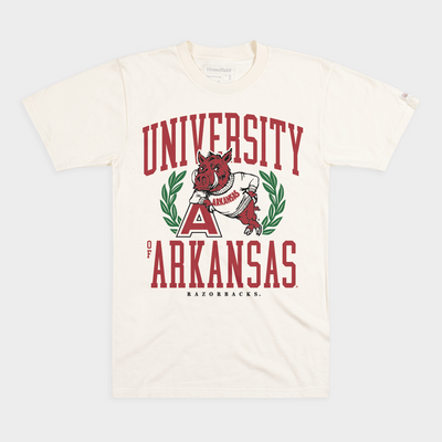 Arkansas Razorbacks Vintage 1958 Logo Tee