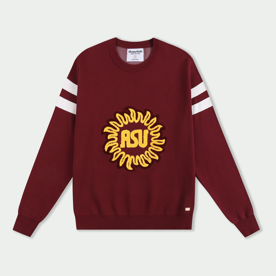 Arizona State Sun Devils Vintage Logo Knit Sweater | Homefield