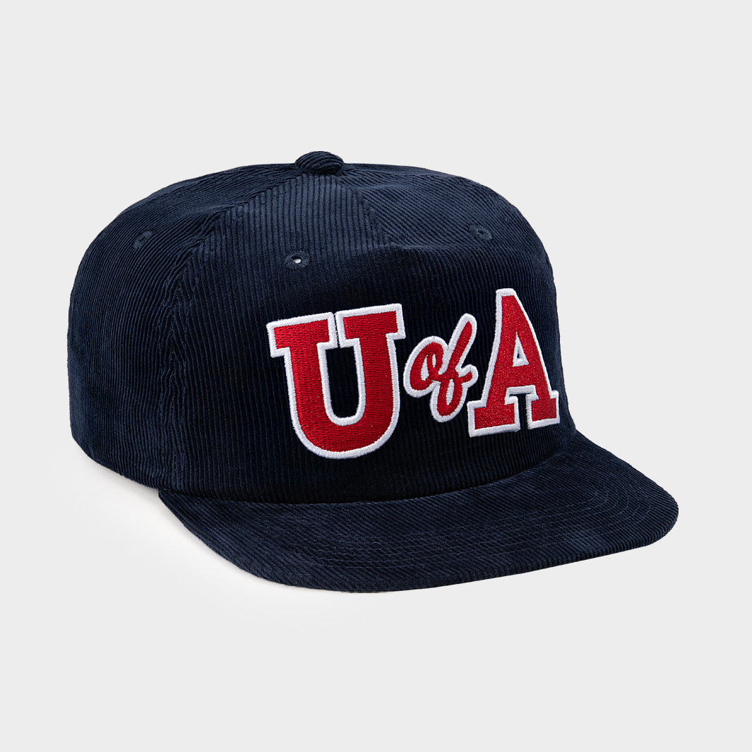 Arizona Retro U of A Wordmark Corduroy Hat