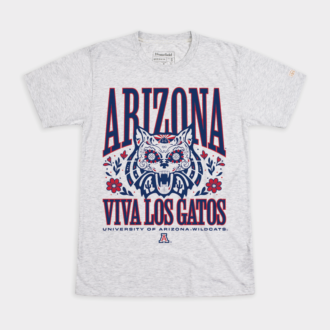 Arizona Wildcats "Viva Los Gatos" Tee