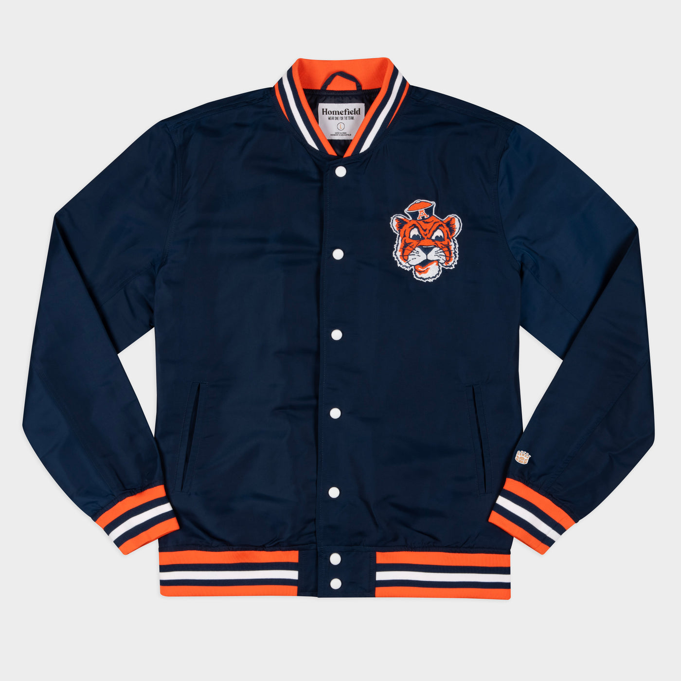 Auburn Tigers Arched Bomber Jacket