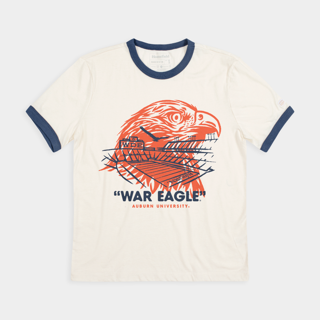 Auburn Tigers "War Eagle" Jordan-Hare Stadium Tee